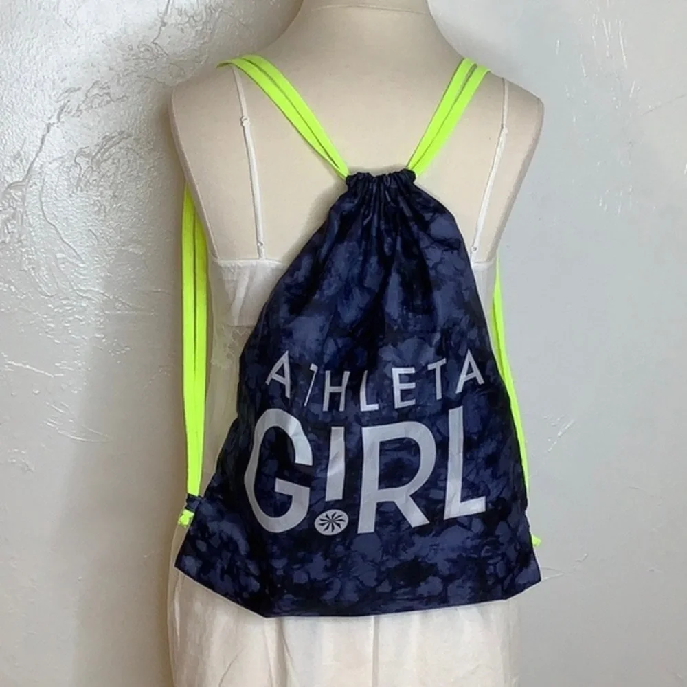 Athlete tie dye backpack drawstring Size 15 X 13.5
